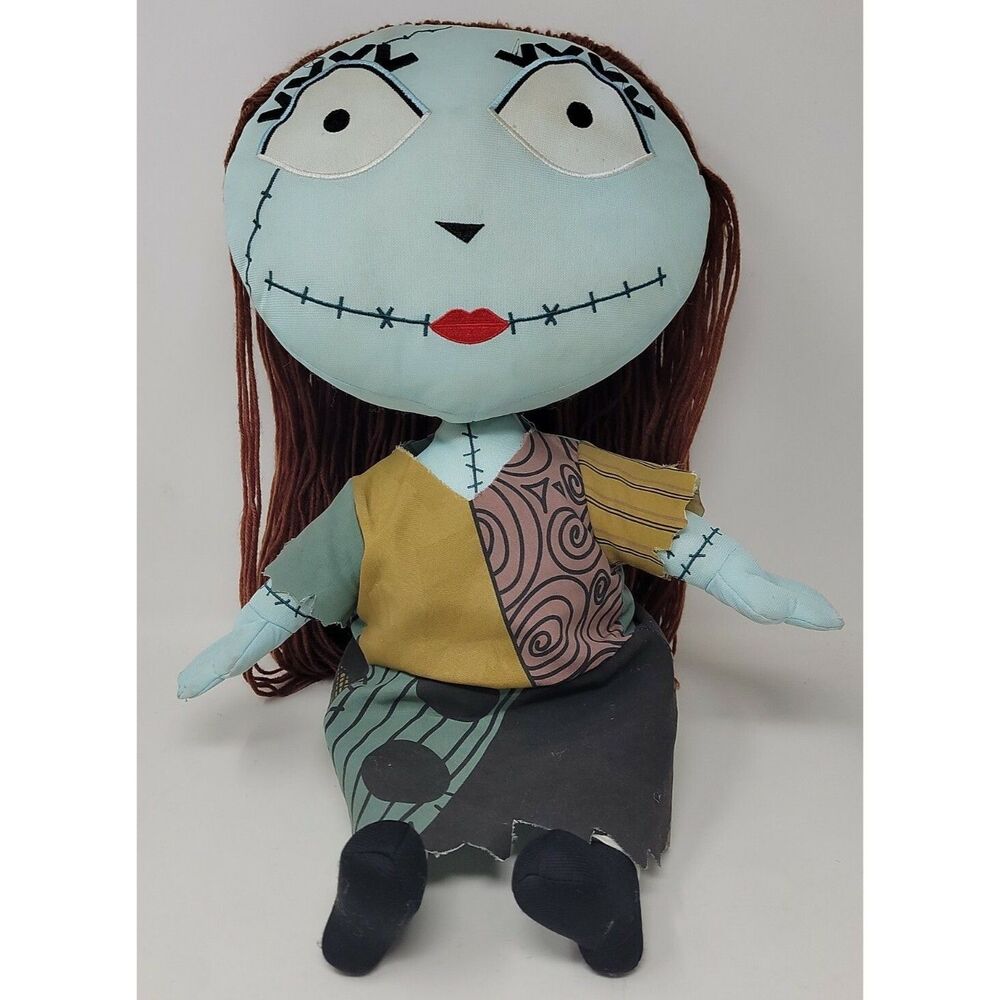 The Nightmare Before Christmas Sally Plush 20" NECA Halloween Doll EUC